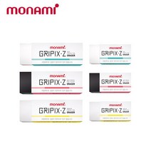 모나미그리픽스제트지우개 수정용품 학용품 친환경, 중형-블랙