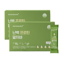 프로틴어스 난백 프로틴바 단백질바 말차, 450g, 2개