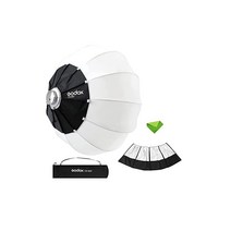 Godox 85cm 접이식 Bowens 마운트 랜턴 소프트 박스 셰이딩 스커트 부착 SL-60W 용무 실내 촬영 사진의 포트에 적합하다 CS-85D, 상세페이지 참조