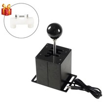 PC USB H 기어 시프터 로지텍 G27 G29 G25 G920 Thrustmaster T300RS/GT 시프트 노브 ETS2 simlacing 레이싱 게임용, 4.B style 6 R