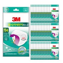 3M 이지핏 황사마스크 KF94 화이트, 1개입, 10개