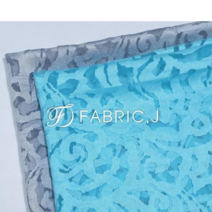 30수 2합 마 혼방 주름 번아웃 원단 2종 FJ-024, 그레이