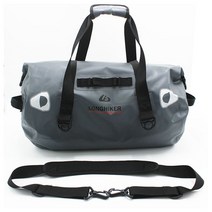 부강샵 오토바이탑박스 여행용 방수 모터사이클 후방 테일 백 10L/30L/40L/60l 오토바이 수하물 배낭 좌, 03 Grey 40L