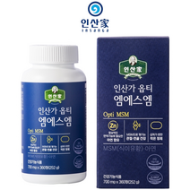 인산가 인산죽염 관절약 엠에스엠(MSM) 360정 + 인산가 건강간식 샘플 증정 / 죽염본가 인산죽염 (정품 판매자 사업자 번호: 660-58-00496), 1개