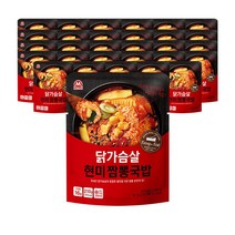 미트리 닭가슴살 현미 짬뽕국밥 210g, 현미 짬뽕국밥 30팩, 30개