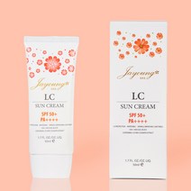 GKS [동자꽃 천연 화장품] 엘씨 선크림 50ml 화장품, 1개