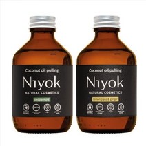 Niyok 니욕 내추럴 코코넛 바디 오일 200ml 천연유래성분 식물성 오가닉 오일풀링, 레몬그라스&진저200ml