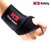 K2 손목보호대2 블랙 IUA15916 FREE 846-4073, 1개