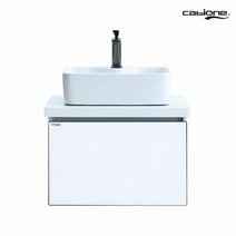 [카비원] 상판 벽걸이 하부장_CB5700 WT 화이트, 샌디드 크림