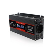 한국형 콘센트 순수정현파 차량용 인버터 12V & 24V 지속출력 1200W 최대출력 2000W