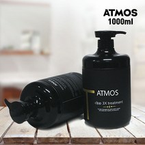 대용량 1000ml ATMOS(아트모스) 남자 여자 미용실 극손상모발용 상한머리복구 손상모발복구 단백질 헤어 트리트먼트 헤어팩 영양팩 무실리콘 트리트먼트, 1개