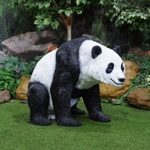 몬몬이야 팬더모형 팬더조형물 2호 정원용품 FRP조형물 가든용품 동물조형물 동물모형