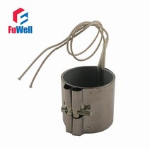 전기히터 난로 소모품 교체 운모 밴드 히터 60*50mm 220V 사출 기계용 스테인레스 스틸 발열체, 02 220V