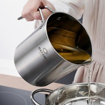 까사니 스텐 오일 포트 2L 기름 식용유 재사용 정제기, 까사니 오일포트 2L, 1개