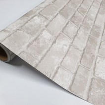 데코미 주방 욕실 리폼 120종 시트지, STONE-103(샤론스톤-라이트그레이)