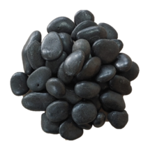 유광흑자갈 10kg 흑자갈 유광자갈 정원 화분 조경 테라리움 바닥재, 3-5cm, 10000g, 1개