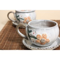 한송이 찻잔, 1개