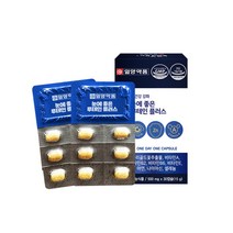 일양약품 눈에 좋은 루테인 플러스 비타민A 아연 500mg x 30캡슐, 500mg x 30캡슐 6박스, 6개