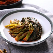 유성진 순천 개랭이마을 홍 갓김치 1kg, 1봉