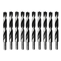 목공용홀쏘 히다리탭 타일홀쏘 이중기리 이중드릴비트 10pcs 3mm 5mm 고 키레스척