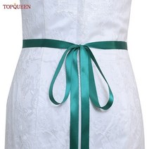 웨딩벨트 TOPQUEEN-S106 여성용 스파클 벨트 라인석 신부 파시 파펙트 damski ceinture 팜므 럭셔