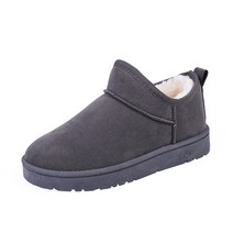 인터넷 연예인 숏 부츠 여성 패션 겨울 두꺼운 플러스 벨벳 동북 스노우 경사 튜브 면화 신발