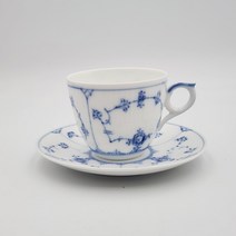 (엔틱빈티지) 로얄코펜하겐 블루플루티드 플레인 커피잔 세트 (160ml)