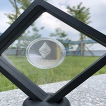 쇼 케이스 데코 코인 주화 프리미엄 암호 화폐, Doge Coin Silver