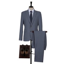 RW03B167 그레이 클래식단추 투버튼 수트 의류 남성 옷 남자 봄신상 신입사원 정장 싱글