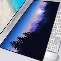 야구 스트라이커존 그물망 네트 피칭 배팅 연습 Deep Forest Firewatch 노트북 게이머 마우스 패드 게임용 대형 잠금 장치 키보드 70x30 cm Deak Mat fo, kanhuoren-013+700x300x3mm