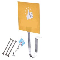 아이템하이브 부착식 메모꽂이 4P 1세트 가격표꽂이 메모홀더 쇼클립