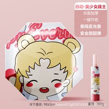 남아우산 방지 탄력 학교에 다니다 전용 청우비 투웨이 접이식 자동우산 4992913437