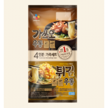 씨제이 가쓰오우동 + 튀김우동 세트 956.6g, 일반포장 동절기만