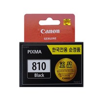 캐논 캐논 정품잉크 PG-810, PG-810 검정, 1개