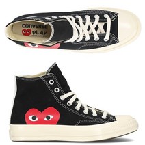 [꼼데가르송] 컨버스 척테일러 P1K112 BLACK 하이탑 스니커즈