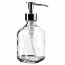 이케아 IKEA 세제통 320ml 투명 16.5cm 유리