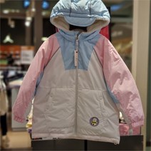 신디키즈 신 파스텔컬러감이주는 고급스러운 웰론 스키 점퍼 세트 CIJS22N01