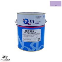 변색x 외관유지 건물 외벽 수성 페인트 노루 빌딩 베란다셀프 베란다수성 셀프 셀프페인팅 담벼락 옥외도장 벽면 상가 도색 로라작업 실외 학교 도장 바닥 내수성 도료 콘크리트 칠 주택, 보라6034