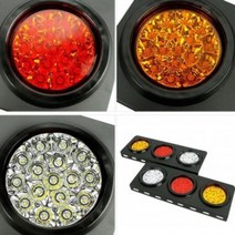TAN578307대박할인트럭 LED 차폭등 후진등 화물차 테일램프 후진등 3구, 24V3구사각C-007