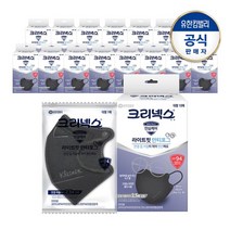 KF94 라이트핏 안티포그 대형10개입X16개 블랙, 없음
