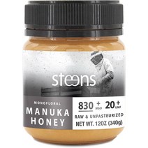Steens 영국 단화 마누카 꿀 MGO 829 UMF20 340g