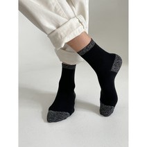 민스타일 메탈 믹스 블링블링 반짝이 발목양말 5개 -1세트