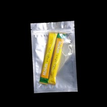 고급 지퍼형 앞 투명 알루미늄 봉투 20X30cm 100매, 쿠팡 투명 메탈, 쿠팡 본상품선택