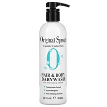 오리지날 스프라우트 Original Sprout Inc 헤어 & 바디 바디워시 유아 이상 354ml(12fl oz), 3개