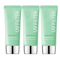 [메디플라워] 유브이 필터 시카 선크림 50ml/유기자차 선크림 (1+1+1)