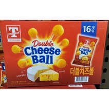 T 스탠다드 더블치즈볼 640g(40g X 16봉), 40g, CheeseBall