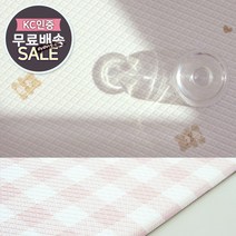 다온 베이직 프리미엄 PVC 유아동 놀이방매트 거실매트 어린이집매트 유치원매트 층간소음방지매트, 03.곰인형/핑크체크