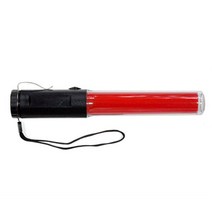 D [신호봉 미니 SM-202(후레쉬/자석)] 적색 265mm 전자신호봉 경광봉 점등 점별 다기능 차량통제 현장 DO, 미니 신호봉(적색)