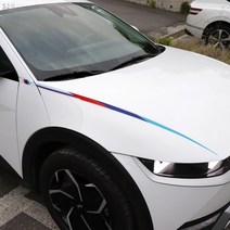 BELUCAR 아이오닉5 본넷 본네트 사이드 데칼 시트지 가니쉬 스티커 오프로드 엠블럼 감성 차량 악세사리 용품