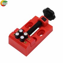 Mini Small Clamp Bed Fixed Fixture Small Bench Vise Bench Vise Fast Eight-hole Vise Clamping 1-55MM, 02 Red